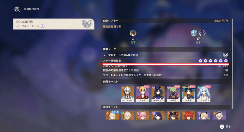 スター挑戦星章