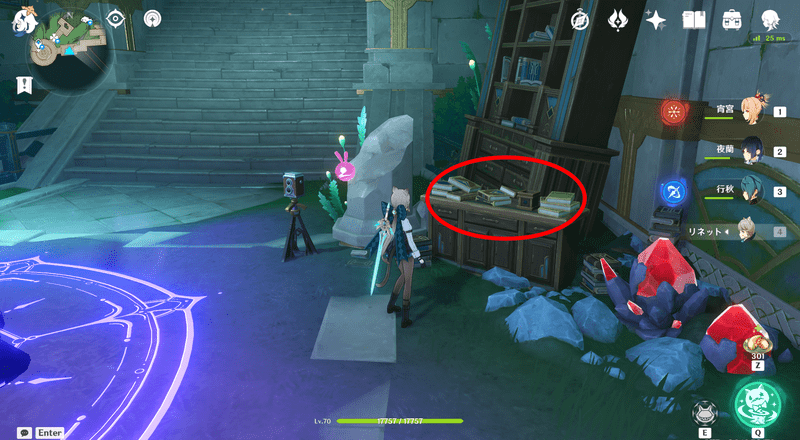 不思議な本のページ5