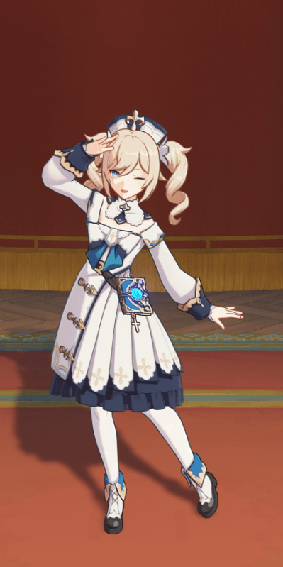 バーバラポーズ