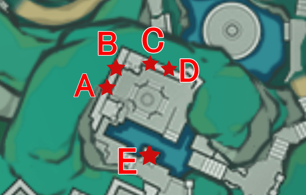 謎解き場所地図