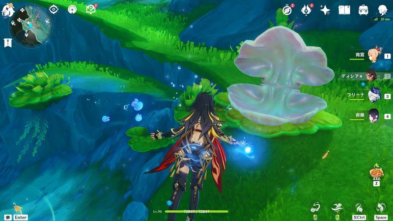 パーカーの希望場所