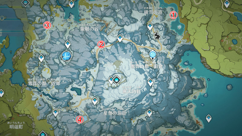 ビーコンの置く場所