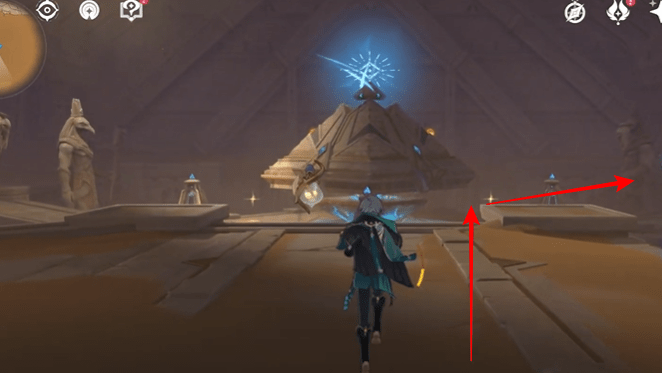 神秘的な石版の場所