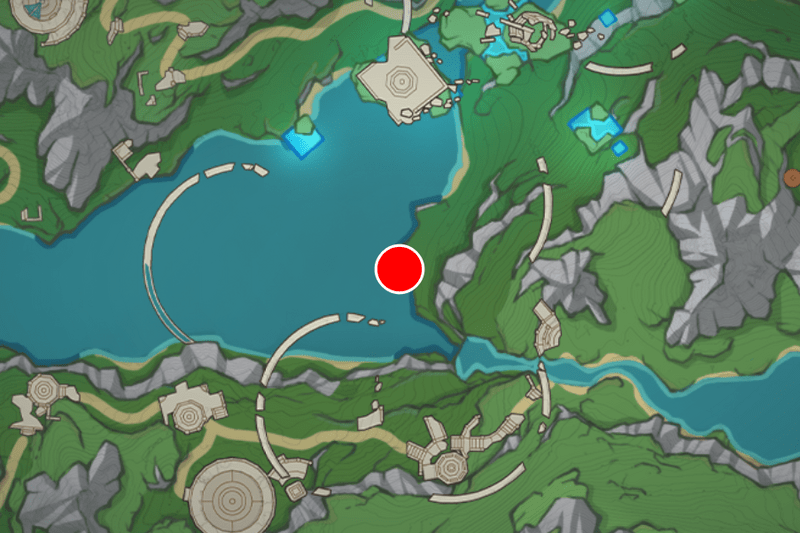 中央実験室跡地南マップ