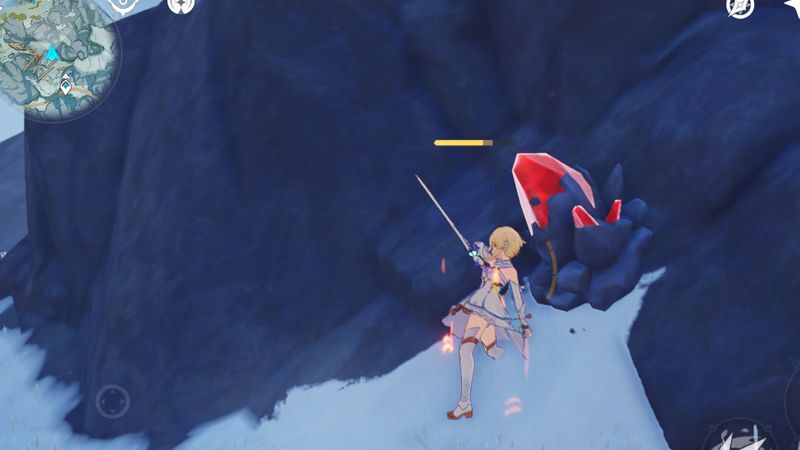 深紅の石の入力方法