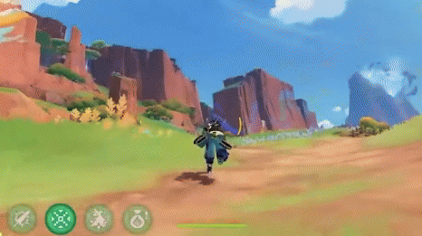 キィニチの移動スキル