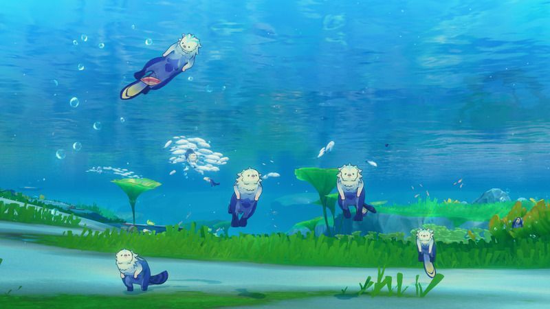 のんびりラッコ