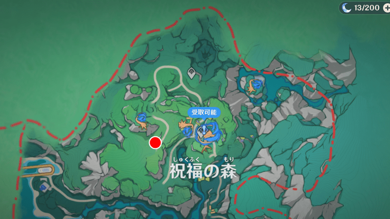 歓声の羽11のマップ