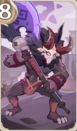 ヒルチャール暴徒・雷斧（敵カード）の画像