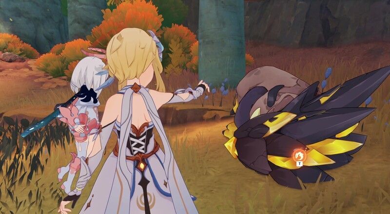 竜に手を伸ばす