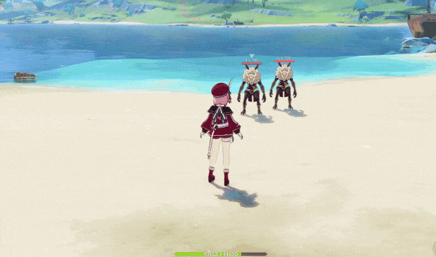 シャルロットの元素爆発