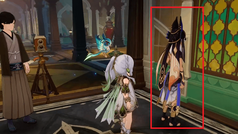 セノセノに話しかける