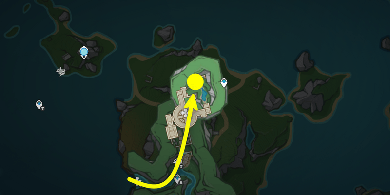 3つ目の謎鏡場所