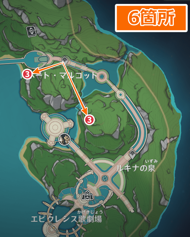 エピクレシス歌劇場付近