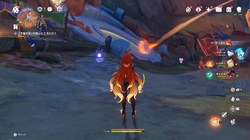 レムナント遺跡のワープポイント