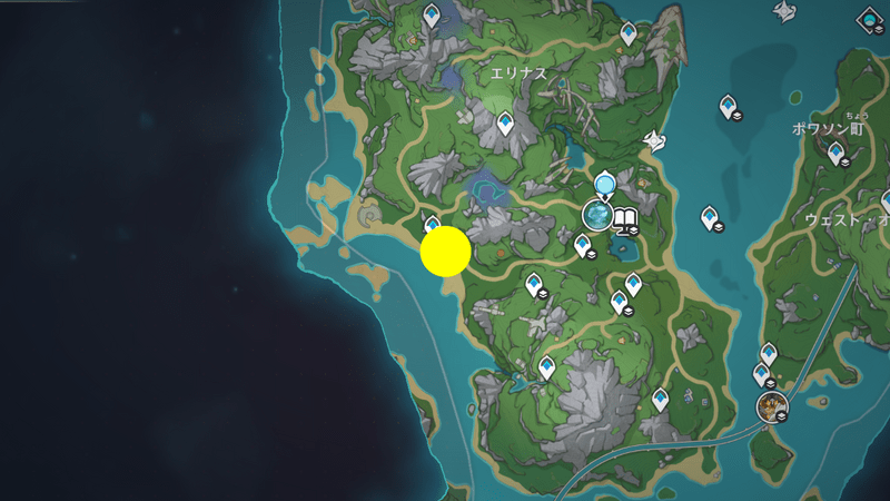 ヤドカリレースマップ