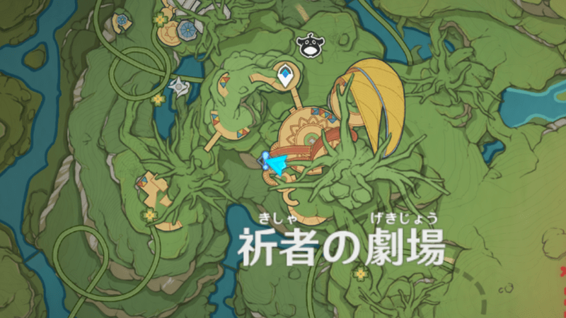 世界任務の場所