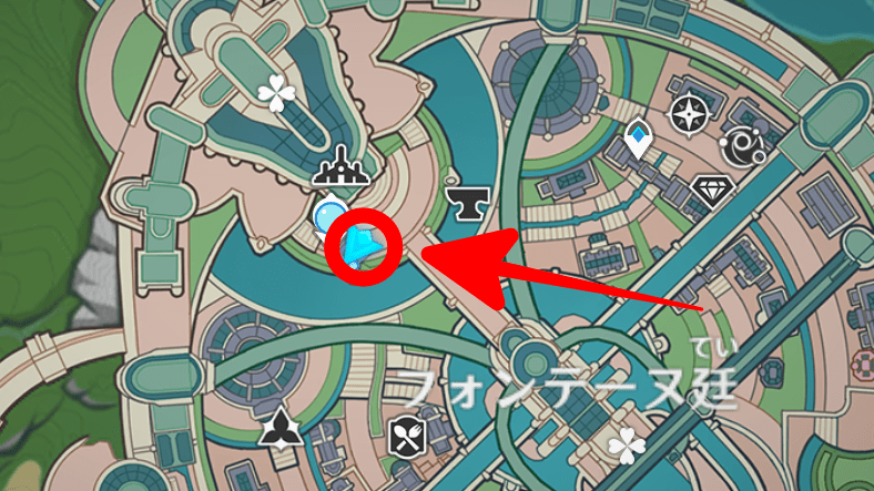 フォンテーヌからのメッセージの受注場所