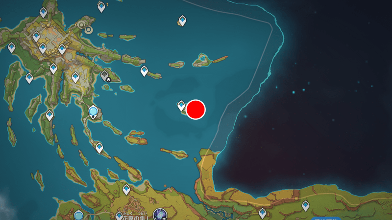 オシカ・ナタ南東の島:光の刻印Ⅰ