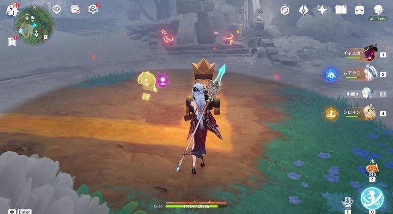 無色エリア東のカラフル幻写霊5