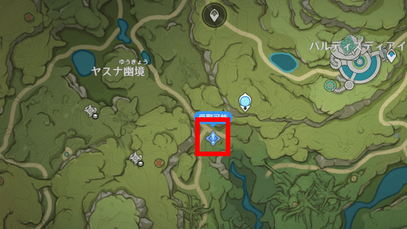 アパーム叢林北部