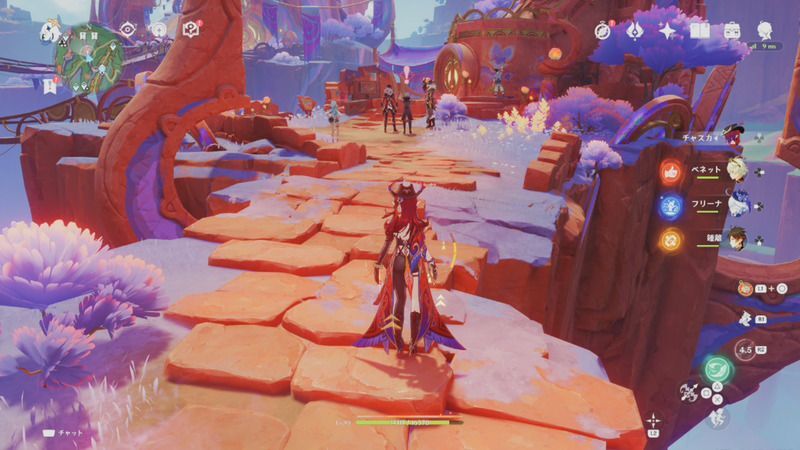 「謎煙の主」南東にいるファデュイ