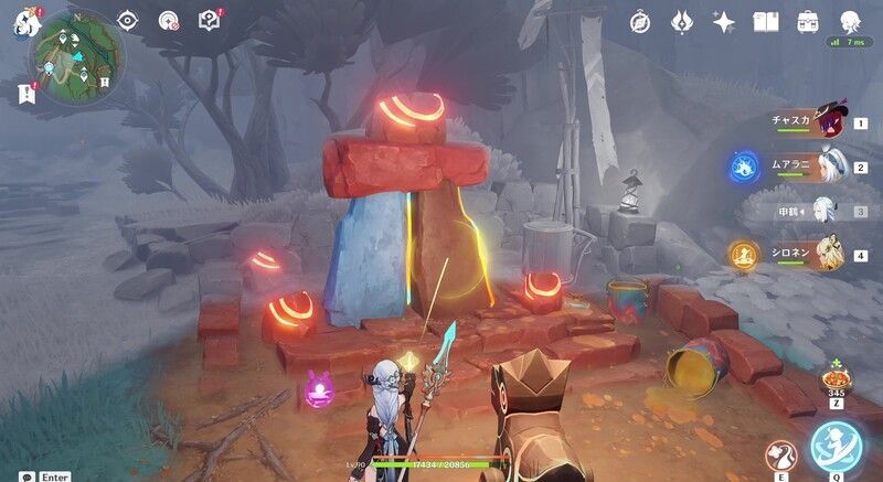 無色エリア東のカラフル幻写霊6