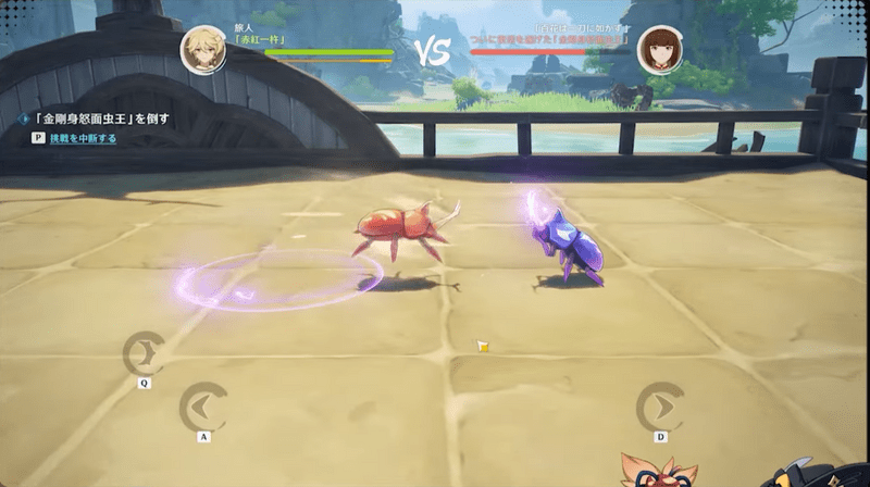 荒瀧煌々虫相撲大修行説明1