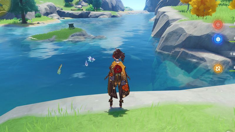 望風山地釣り場周辺