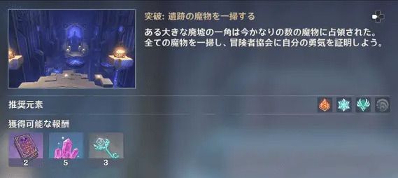 冒険ランク突破二