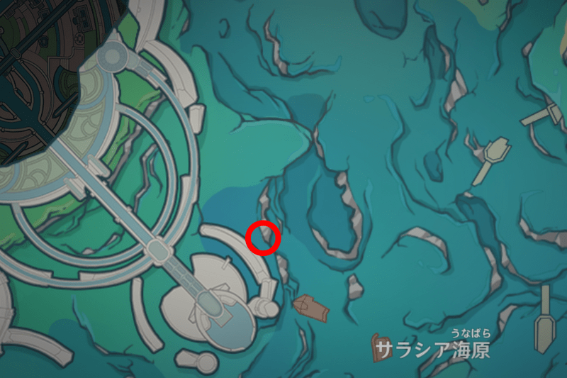 フォンテーヌ廷南東ラッコ