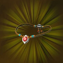 ルビーの頭飾り