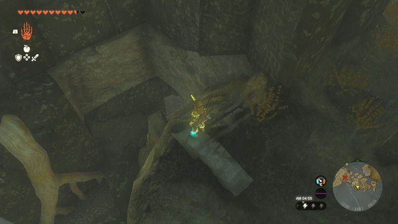 道が途切れている場所