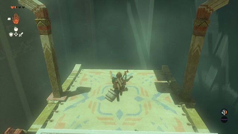 帆の大ジャンプ