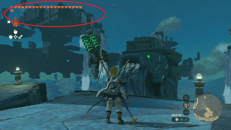 イゴションの祠がある場所