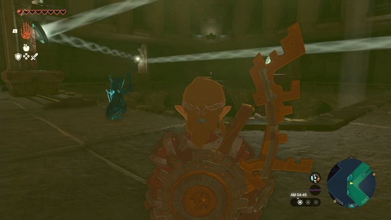 2F攻略時の光の配置