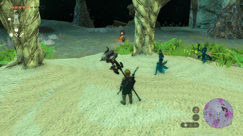 イヤススの根を解放し、横のロベリーに話しかける