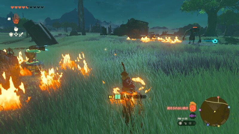 小型大砲戦車の砲撃画像