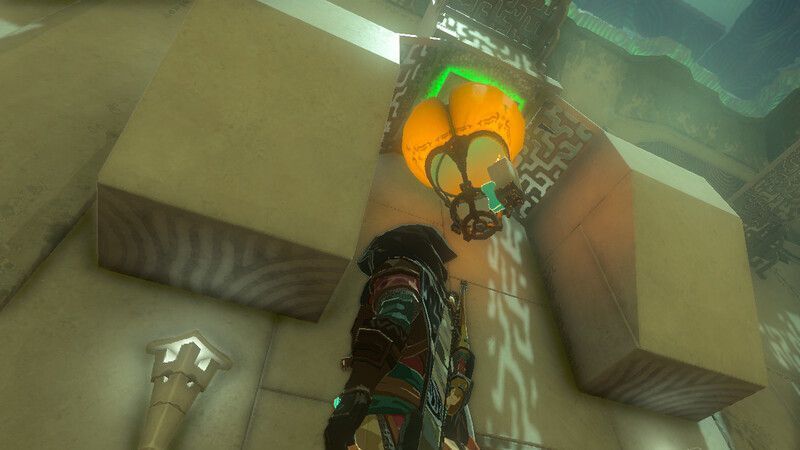 気球でボタン押し