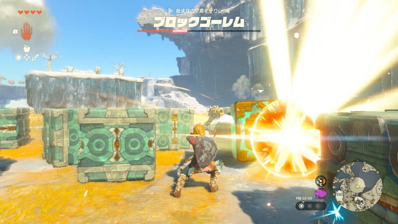 ブロックゴーレムの倒し方