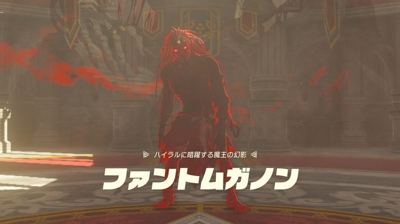 ファントムガノンと戦う