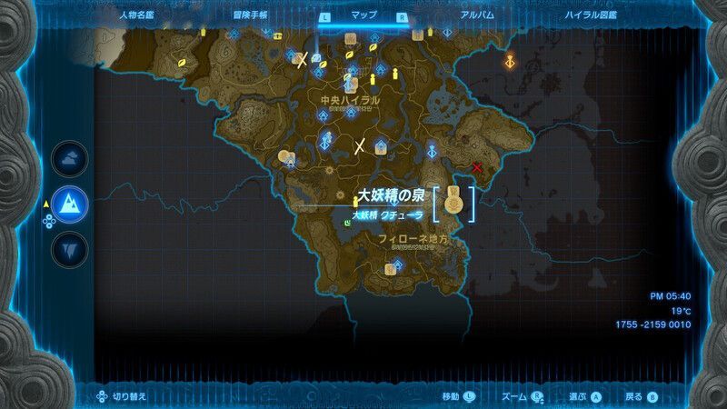 クチューラのマップ画像1