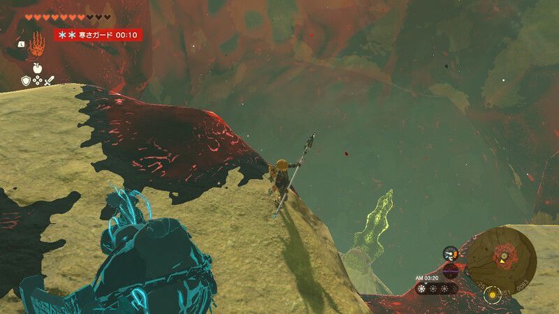 東ゲルドの深穴で待つ