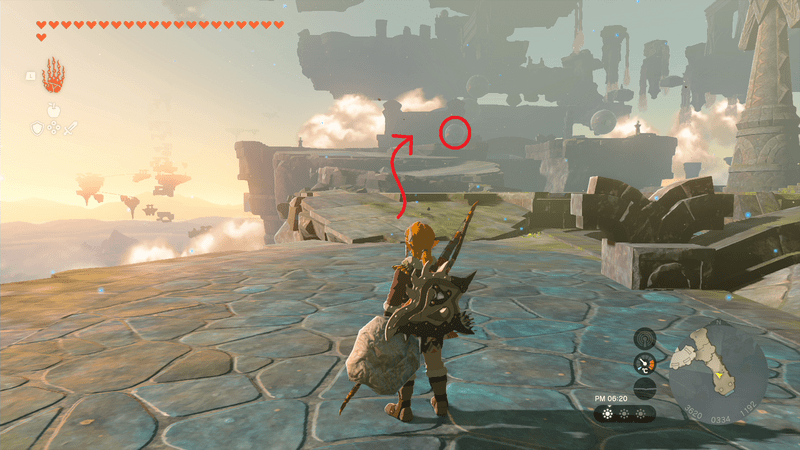 泡が出ている場所