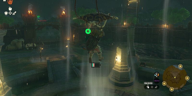 上昇気流で大ジャンプ