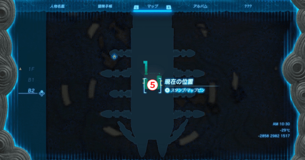 B2のマップ画像