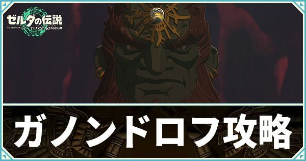 ガノンドロフ攻略