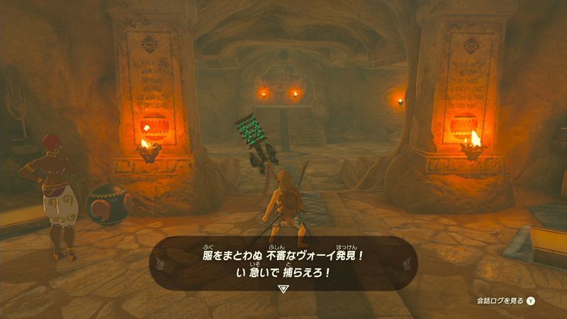 服を脱いだリンク