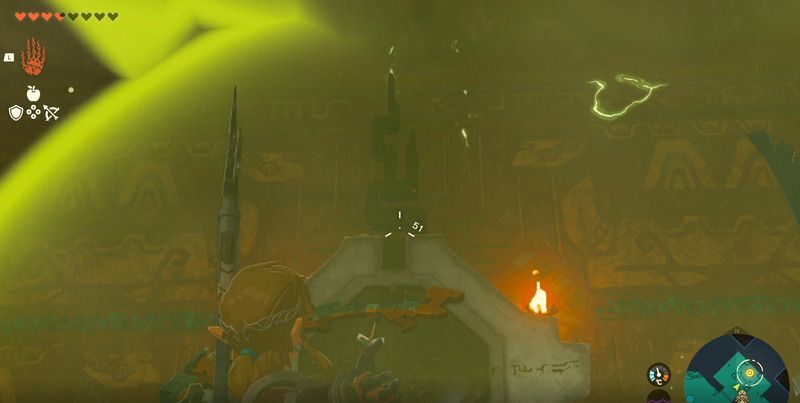 蓄電器に雷を落とす