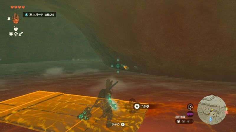 バクダン花はウルトラハンドで取れる